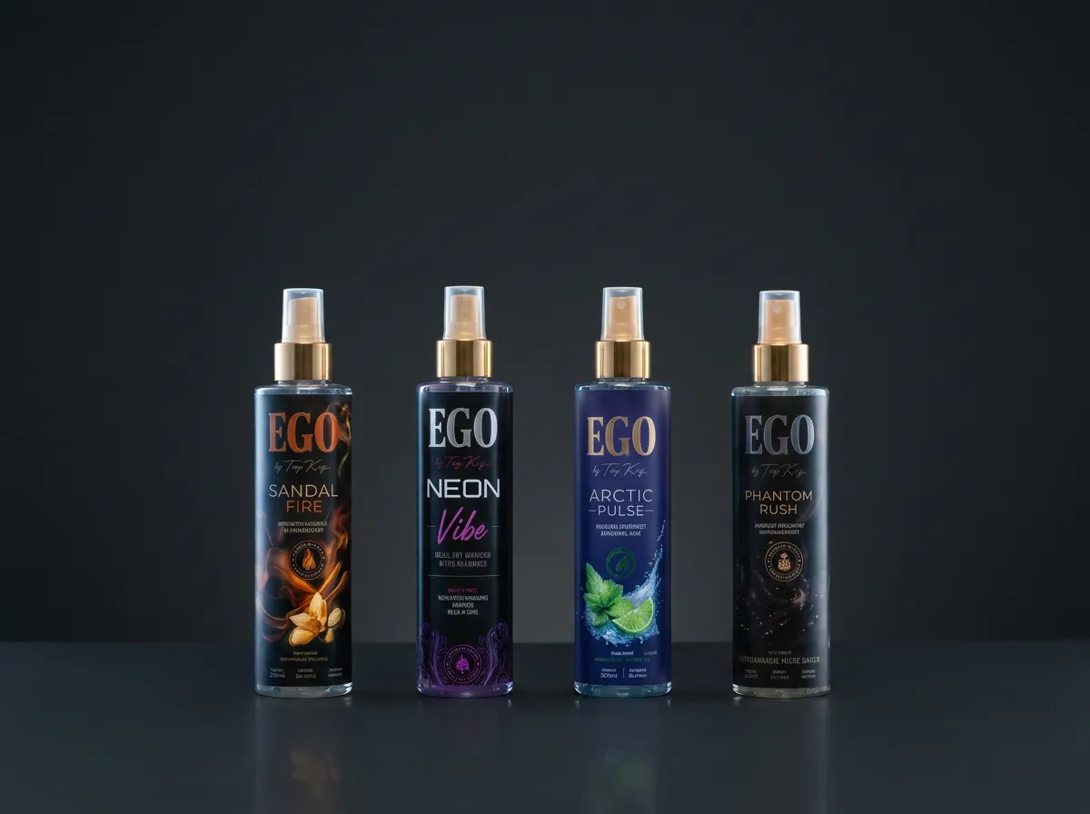 برمات EGO المعطرة للجسم الأربعة 250ml